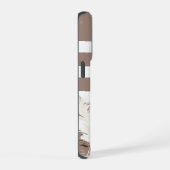 Pampas Grass Boho Monogram iPhone Hülle (Rechte Seite)
