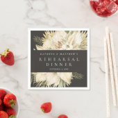 Pampas Grass Boho Probe Serviette (Beispiel)