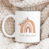 Pampas Grass Boho Rainbow Beste Mama je Kaffeetasse
