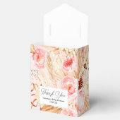 Pampas Grass Boho Rosa Blume Mädchen Dusche Geschenkschachtel (Geöffnet)