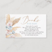 Pampas Grass Boy Books for Baby Enclosure Card Begleitkarte (Vorderseite)