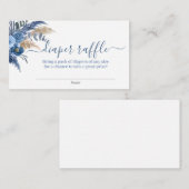 Pampas Grass Boy Diaper Umschließkarte Begleitkarte (Vorne/Hinten)