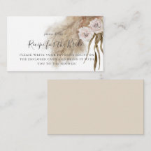 Pampas Grass Brautparty Anfrage