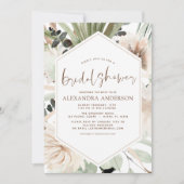 Pampas Grass Brautparty Boho Eucalyptus Invita Einladung (Vorderseite)