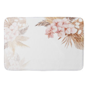 Pampas Grass Brautparty Floral Botanisch Badematte
