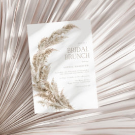 Pampas Grass Bridal Brunch Einladung