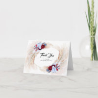 Pampas Grass Burgundy Dusty Blue Wedding Vielen Da