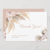 Pampas Grass Danke, dass du beige Karten hast (Vorne/Hinten)