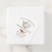 Pampas Grass Danke, dass du gekommen bist Tea Dusc Geschenkanhänger (Beispiel)