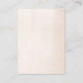 Pampas Grass Diaper Raffel Ticket Begleitkarte (Rückseite)