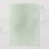 Pampas Grass Elegante weiche Pastellfarben Details Begleitkarte (Rückseite)