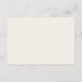 Pampas Grass Enclosure Card Begleitkarte (Rückseite)