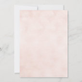 Pampas Grass Eukalyptus Greenery Bridal Luncheon Einladung (Rückseite)