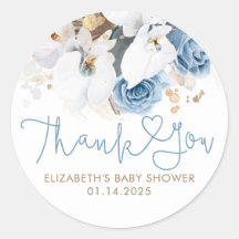 Pampas Grass Floral Boho Baby Dusche Vielen Dank