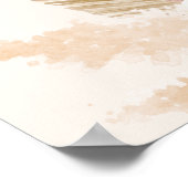 Pampas Grass Floral Terracotta Hochzeit Willkommen Poster (Ecke)