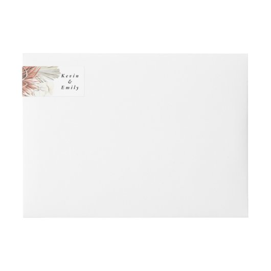 Pampas Grass Floral Tropischer Dschungel Save the  (Vorderseite)