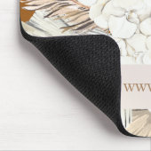 Pampas Grass Floral Tropischer Jungle Mousepad (Ecke)