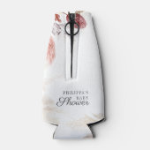 Pampas Grass getrocknete Palmen Terracotta Kinderd Flaschenkühler (Rückseite)