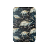 Pampas Grass Glitzer Badematte (Vorderseite Vertikal)