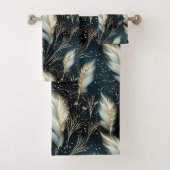 Pampas Grass Glitzer Badhandtuch Set (Insitu)