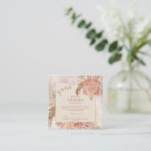 Pampas Grass Hydrangea Blooms | Kanadier im Jar Begleitkarte (Stehend Vorderseite)