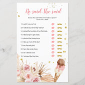 Pampas Grass Ice Cream Er sagte, sie habe Game Car (Vorderseite)