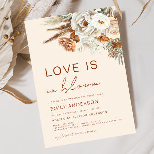 Pampas Grass Liebe ist in Bloom Brautparty Einladung