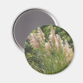 Pampas Grass Magnet (Vorderseite/Rückseite)