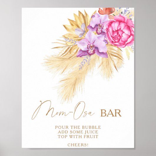 Pampas grass - Mama-Osa-Bar-Poster Poster (Vorne)