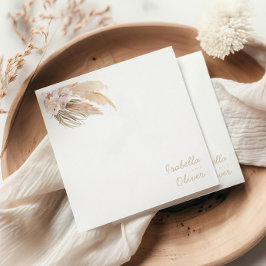 Pampas Grass Napkins Serviette