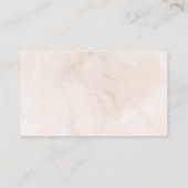 Pampas Grass Orchid Diaper Umschließkarte Begleitkarte (Rückseite)