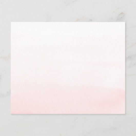 Pampas Grass Pink Advice Card (Rückseite)