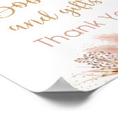 Pampas Grass Pink Blumenbücher & Geschenke Untersc Poster (Ecke)