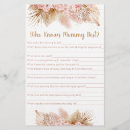 Pampas Grass Pink Floral, die Mommy Best Game kenn