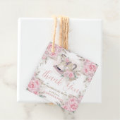 Pampas Grass Pink Rocking Horse Kinderdusche Geschenkanhänger (Beispiel)