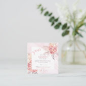 Pampas Grass Pink Rose | Die Kanadier im Jar Game Begleitkarte (Stehend Vorderseite)