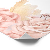 Pampas Grass PinkmBridal Dusche Foto Prop Poster (Ecke)