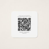 Pampas Grass QR Code Hochzeitscodierung UAWG (Rückseite)