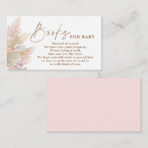 Pampas Grass rosa Bücher für die Babyverpackungska