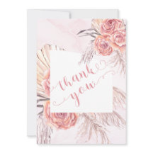 Pampas Grass |Rosa Rose Blooms Babydusche