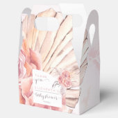 Pampas Grass | Rosa Roses Kinderdusche Geschenkschachtel (Geöffnet)