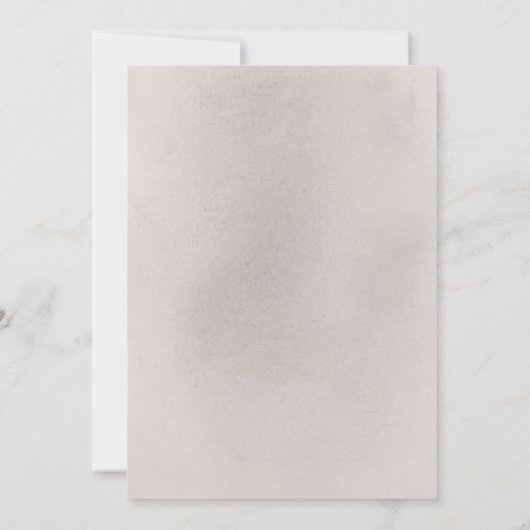 Pampas Grass Sage Greenery Brautparty Einladung (Rückseite)