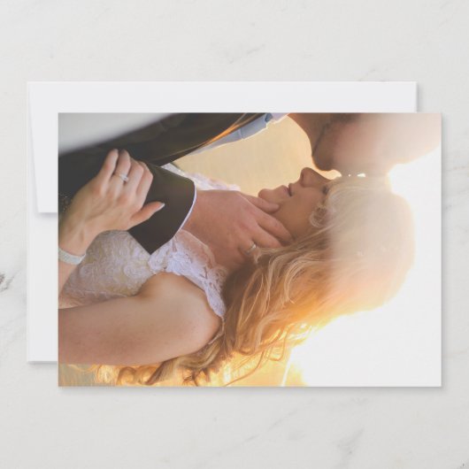 Pampas Grass Save the Date (Rückseite)