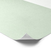 Pampas Grass Soft Floral Brautparty Willkommen Poster (Ecke)