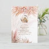 Pampas Grass TEA PARTY Brautparty Mittagessen (Stehend Vorderseite)