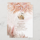 Pampas Grass TEA PARTY Brautparty Mittagessen (Vorne/Hinten)