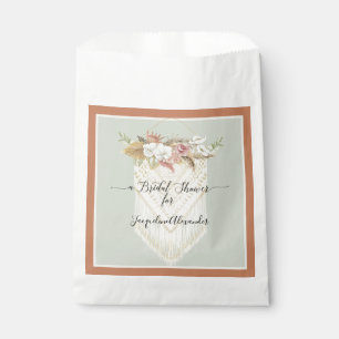 Pampas Grass Terra Cotta Blumengrün Bridal Geschenktütchen