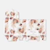 Pampas Grass Terracotta Blume Tropisch Geschenkschachtel (Ungefaltet)