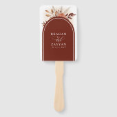 Pampas Grass Terracotta Blumenzwiebelprogramm Fächer (Vorderseite)