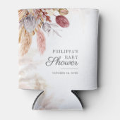 Pampas Grass Terracotta Kinderdusche Dosenkühler (Vorderseite)